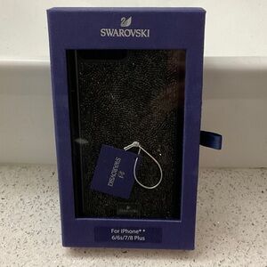 Swarovski Black Crystal iPhone Case